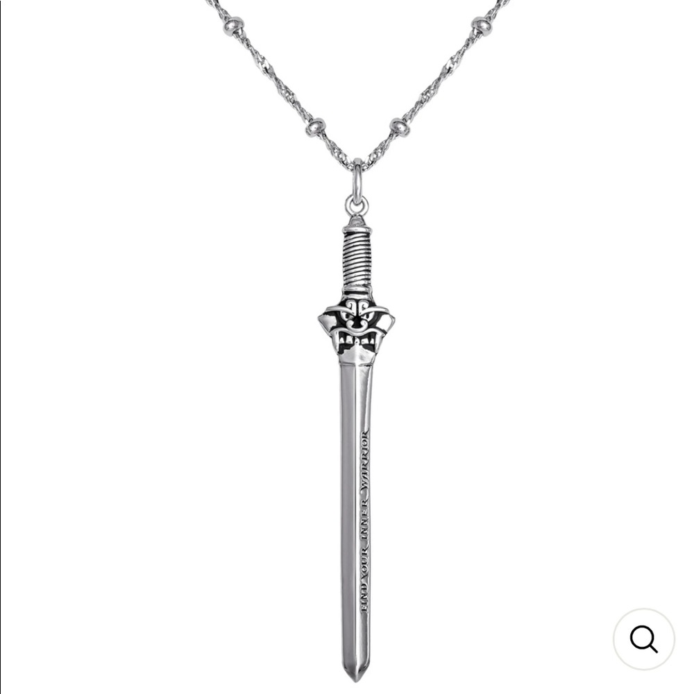 Disney x RockLove Mulan Sword Necklace